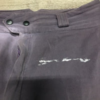 Leather Full Seat Breeches *fair, paint, discolor, faded, stains, dirty?, older, rubs, pulled seat
