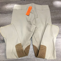 Euroseat Breeches *vgc, hairy velcro, stained/discolored seat & legs, stretched seams
