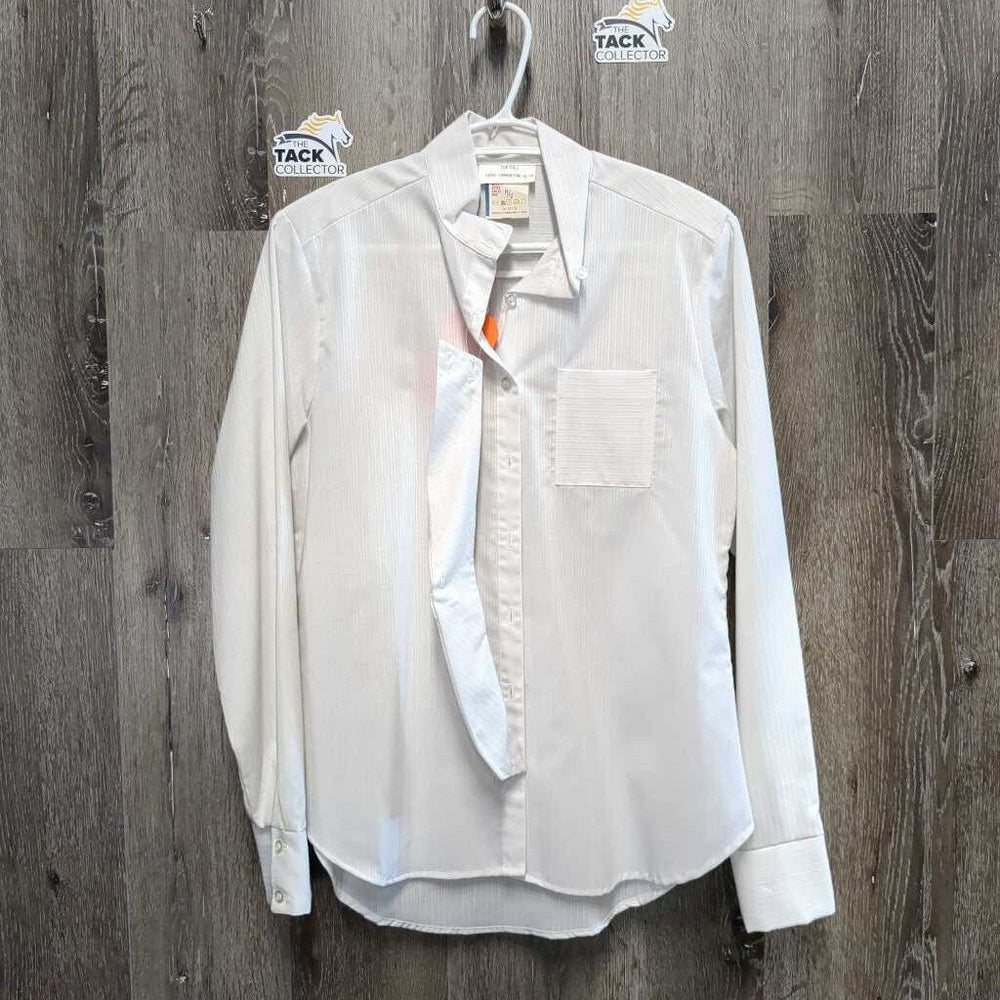 LS Show Shirt, button collar *like new, older