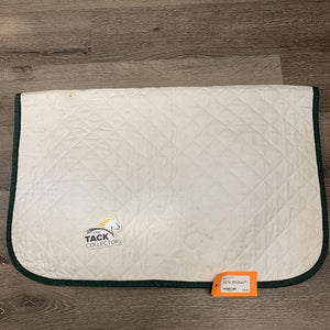 Quilt Baby Saddle Pad *gc, stains, dingy, hair, rubs