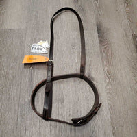 Flat Noseband *fair, BROKEN KEEPER, older, mnr scraped edges
