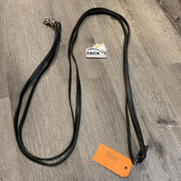 Soft Leather Draw Reins, snaps *gc, mnr creases, dirt & film
