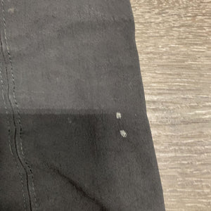 Euroseat Breeches *unstitched seat seam, faded, v.dirty, seam puckers, pilly lining