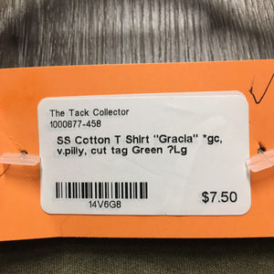 SS Cotton T Shirt "Gracia" *gc, v.pilly, cut tag