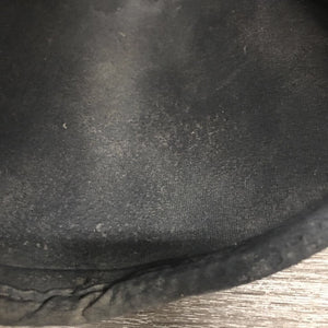 Pr Open Hind Boots, velcro *dirty, faded, scrapes, fair, rusty, older, holey lining, worn nylon