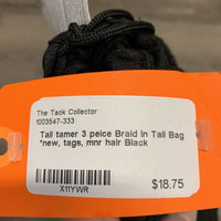 3 peice Braid in Tail Bag *new, tags, mnr hair