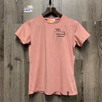 SS T Shirt "RMSJ Champ" *vgc, v.mnr dirt/stain?, puckered/shrunk? embroidery