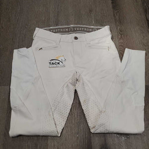 Full Sticky Seat Breeches *gc, stains, mnr snags, seam puckers, mnr loose stitching, dingy, older