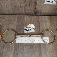 Med Loose Ring Snaffle Bit *clean, stains, residue, scratches, gc, rubs, clean, film
