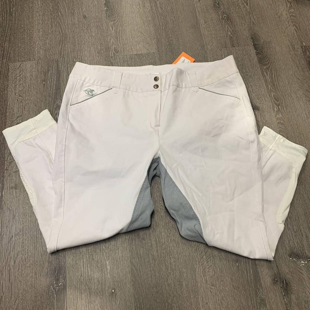 Full Seat Breeches *vgc, mnr stains, seam puckers