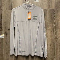 LS Shirt "Spruce Meadows", 1/4 Zip *vgc, mnr snags & seam rubs
