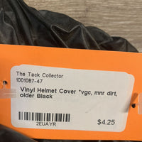 Vinyl Helmet Cover *vgc, mnr dirt, older, dusty