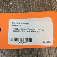 Rubber Heart Shaped Curry, handle *like new
