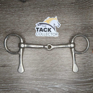 Thick Half Cheek Snaffle *gc, sticker, chipped - rust spots, stains, scuffs, rubs