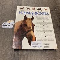 Encyclopedia of Horses & Ponies by Tamsin Pickeral *gc, dirt, v.stained, split edges