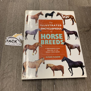 Illustrated Encyclopedia of Horse Breeds by Susan McBane *scrapes, scratches, bent & curled edges, gc, stains, inscribed
