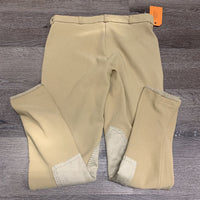 Ribbed Breeches *vgc, threads, older, mnr stains
