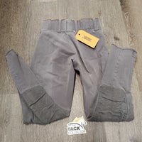 Breeches, Side Zip *fair, older, faded, v. pilly, stretched knees, hairy velcro, stains