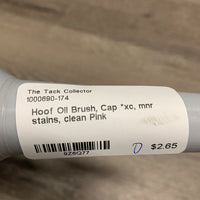 Hoof Oil Brush, Cap *xc, mnr stains, clean
