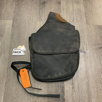 Cordura Saddle Trail Horn Bags *dirty, gc, older, snags, stains, faded?
