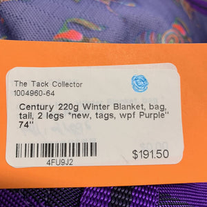 220g Winter Blanket, bag, tail, 2 legs *new, tags, wpf