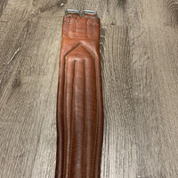 Padded FS Girth, 1 els *gc, nameplate, marker, creases, dirty, rubs, hairy seams, scrapes, stains, older