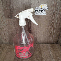 Plastic Spray Bottle *gc, empty, mnr dirt, marker, film/residue
