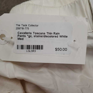 Thin Rain Pants *gc, stains/discolored