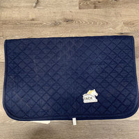 Quilt Baby Saddle Pad *gc, dirty, hair
