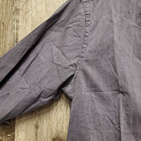 MENS LS Show Shirt *gc, older, crinkled, seam puckers, curled bottom
