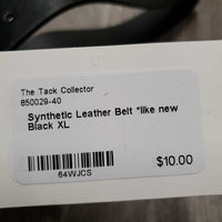 Synthetic Leather Belt *like new