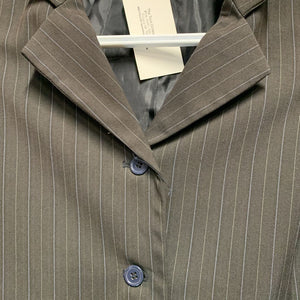 JUNIORS Show Jacket *older, fair, faded/discolored, cut tags, loose button threads, cuffs: loose pleats & snags