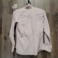 JNR Hvy Show Shirt, 2 velcro collars *older, snags/runs, threads, fair
