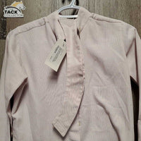 JNR Hvy Show Shirt, 2 velcro collars *older, snags/runs, threads, fair