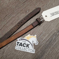 Thick & Wide Flash Strap Only *fair, missing keeper, v.stiff, rough, dry, creases, mnr dents, older
