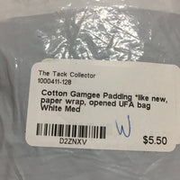 Cotton Gamgee Padding *like new, paper wrap, opened UFA bag
