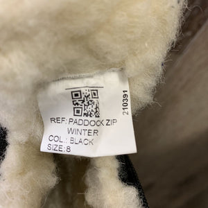 Pr Fleece Lined Winter Paddock Boots, Zip Up, box, tags *like New