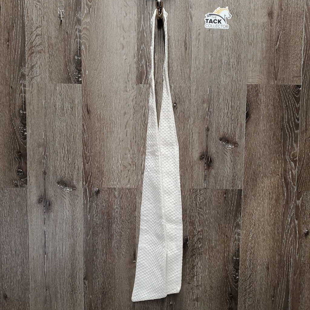 Cotton Wrap Around 1 Piece Show Shirt Stock Tie *xc, mnr stains