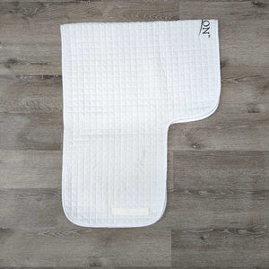 Thin Quilt Schooling Pad *gc, mnr dirt, stains, hair, pilly binding