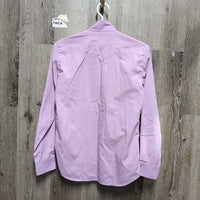 LS Show Shirt *0 collars, gc, older, seam puckers
