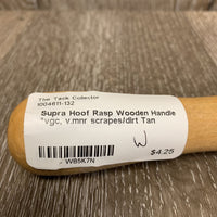 Hoof Rasp Wooden Handle *vgc, v.mnr scrapes/dirt