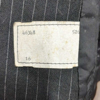 Wool Show Jacket *fair, older, lining tears, missing button, washed?wrinkled

