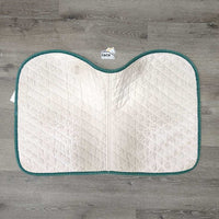 Quilt Jumper Saddle Pad *fair, clean, dingy, stained, rubbed torn binding, pills, puckered, faded
