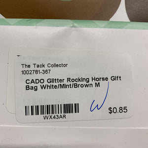 Glitter Rocking Horse Gift Bag