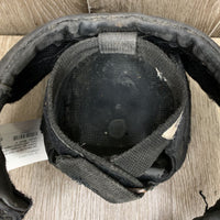 Pr Hoof Boots, Gaters *gc, scrapes, rubs, faded, hairy, pilly/rubbed edges, thin/peeled straps