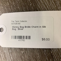 Money Bag Bridle Charm in Silk Bag