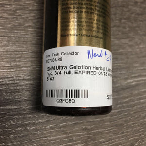 Ultra Gelotion Herbal Liniment *gc, 3/4 full, EXPIRED 01/23
