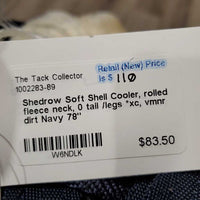 Soft Shell Cooler, rolled fleece neck, 0 tail /legs *xc, vmnr dirt
