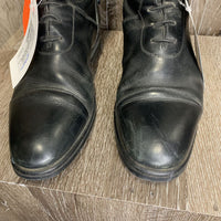 Field Boots, zips *vgc, dusty, scuffs & scrapes, scratches, stained lining, toe slice-R
