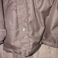 Med Winter Jacket, Hood *vgc, clean, mnr stains/marks?, discolored spots, older